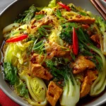 Chinese Chicken Cabbage Stir-Fry First Image