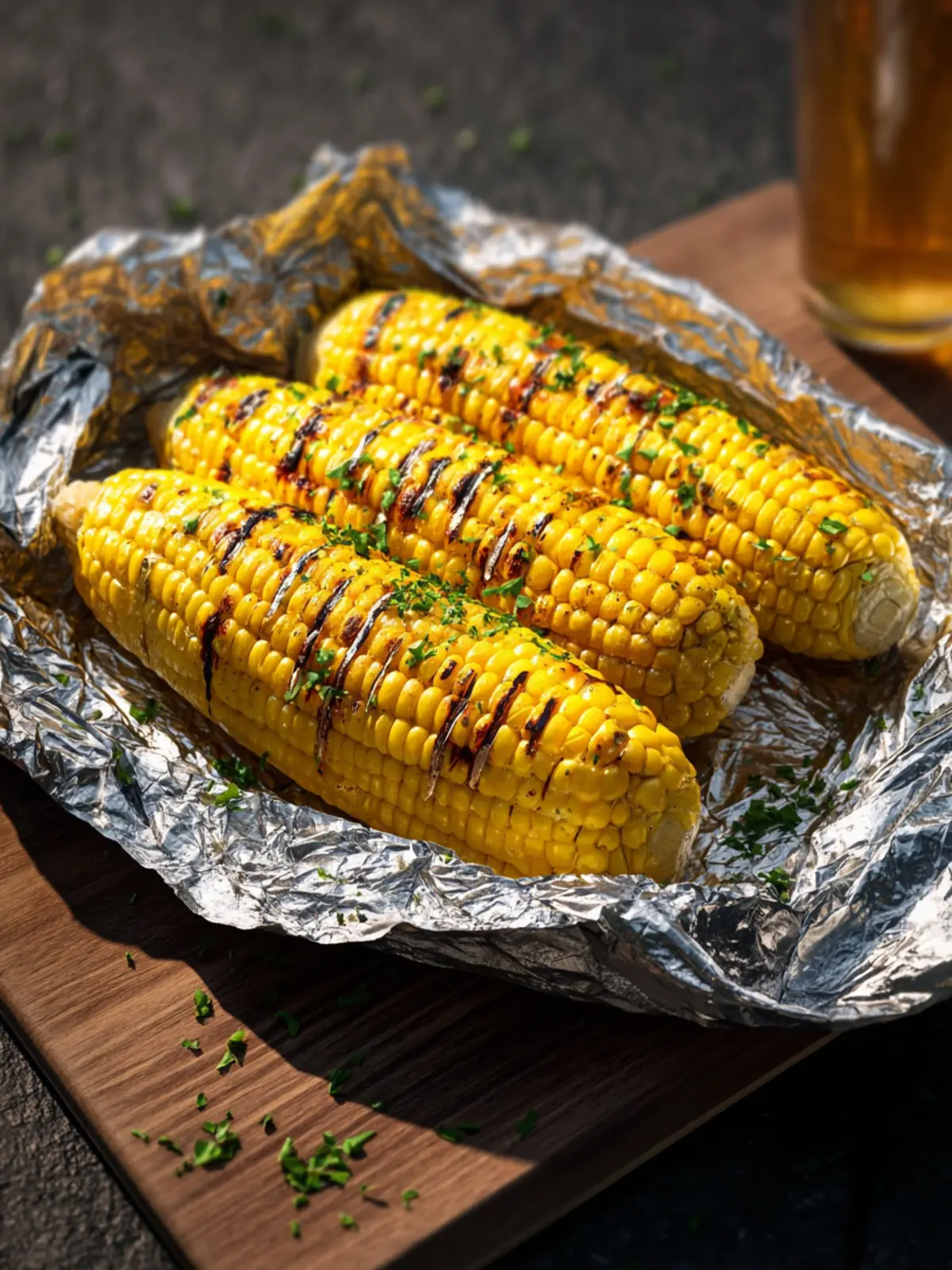 Easy Grilled Corn on the Cob in Foil Recipe First Image