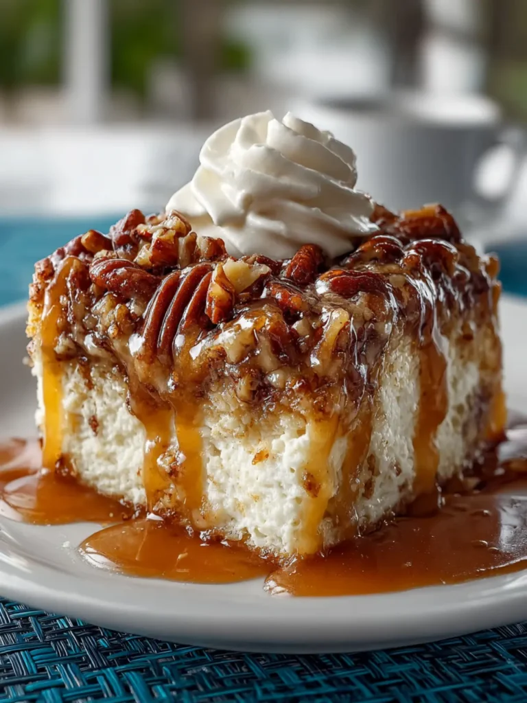 Butter Pecan Praline Poke Cake First Image