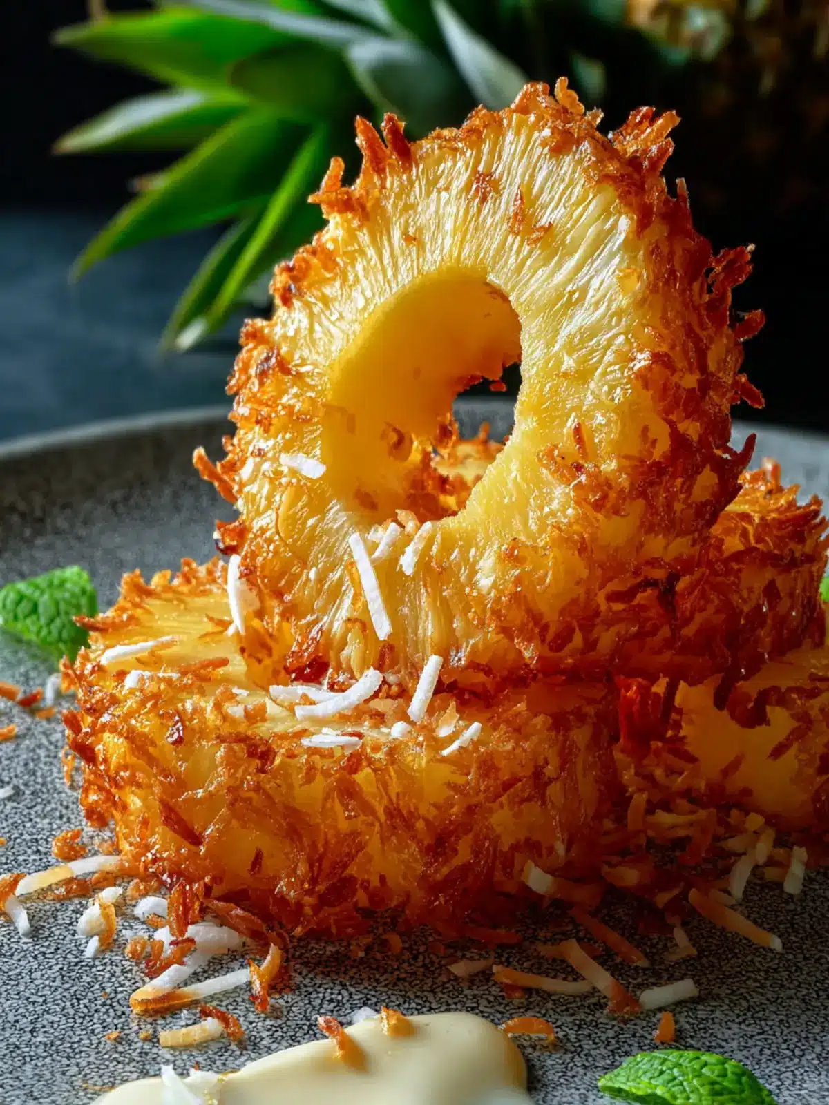 Fried Pineapple Recipe First Image