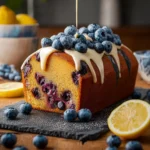 Blueberry Pound Cake Recipe First Image
